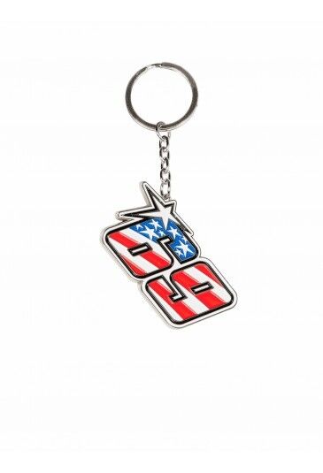 Official Nicky Hayden Metal Key Ring - 18 54001