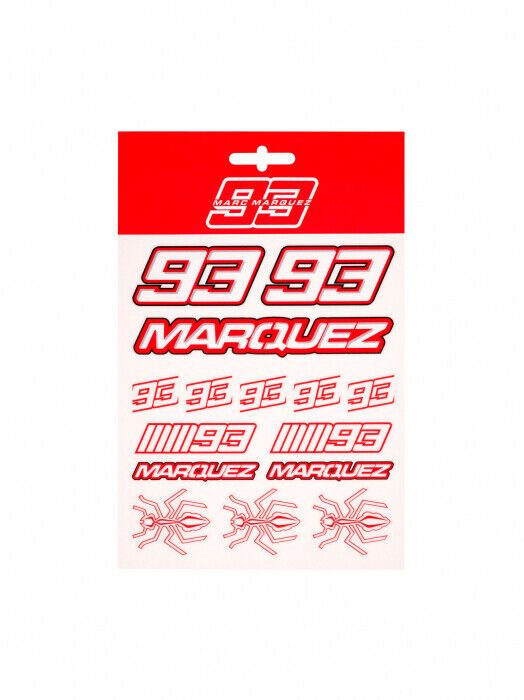 Official Marc Marquez Medium Sticker Set - 20 53018