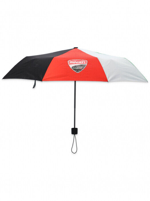 Official Ducati Corse Italian Flag Foldable Umbrella - 22 56006