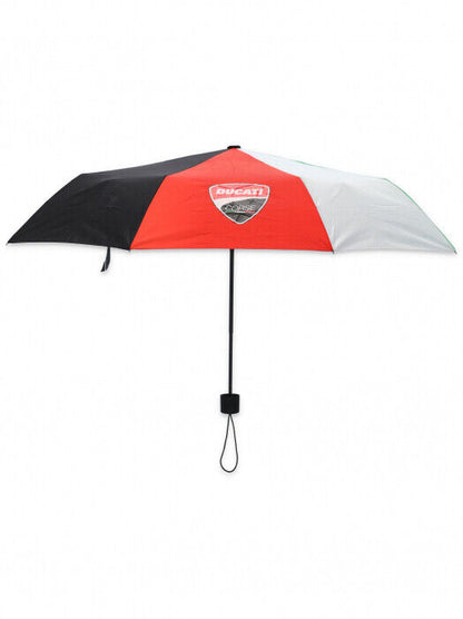 Official Ducati Corse Italian Flag Foldable Umbrella - 22 56006