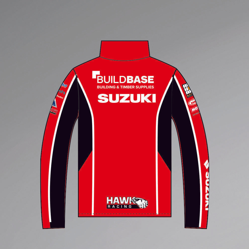 New Official Buildbase Suzuki Team Softshell Jacket