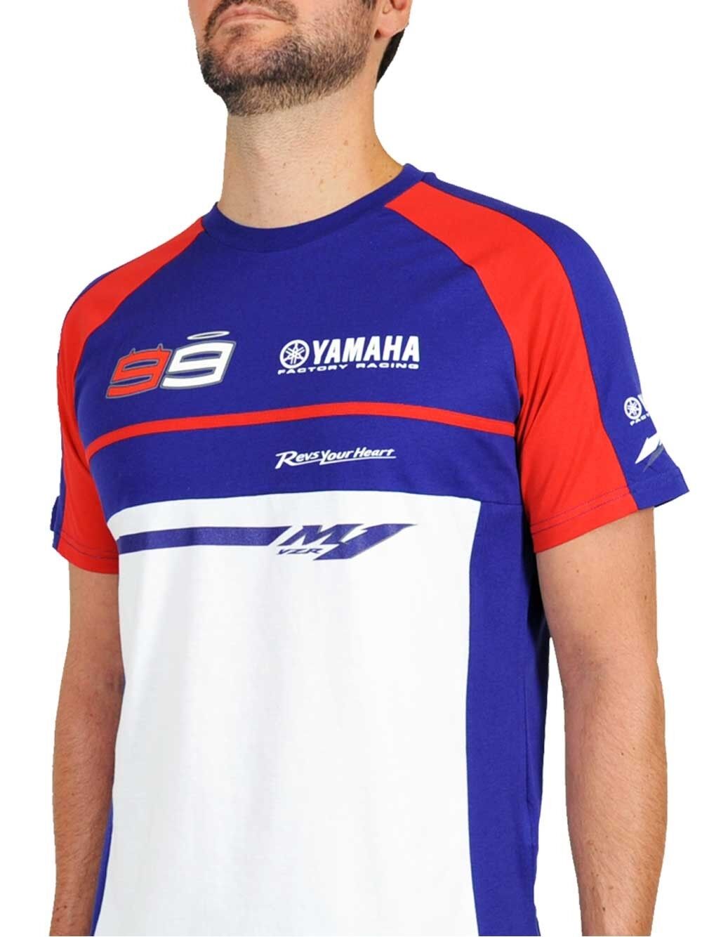 New Official Jorge Lorenzo Dual Yamaha T-Shirt - 15 37001