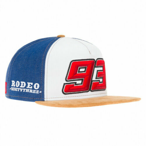 Marc Marquez Official Mm93 Austin Gp Flat Peak Adjustable Cap - 19 43020