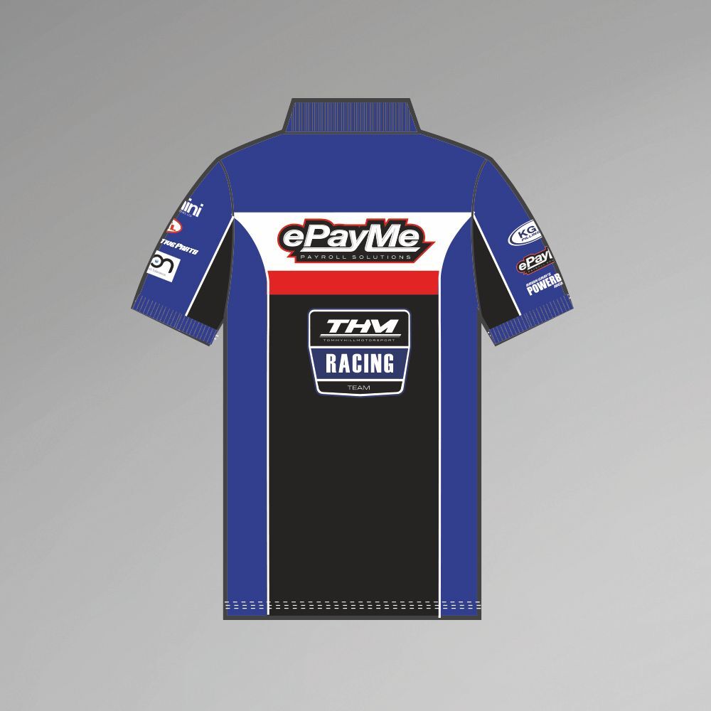 Official Thm Yamaha Team Mans Polo Shirt