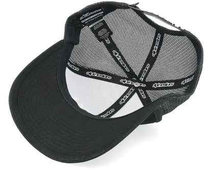 Alpinestars Pedigree Black Truckers Baseball Cap - 1232 81040