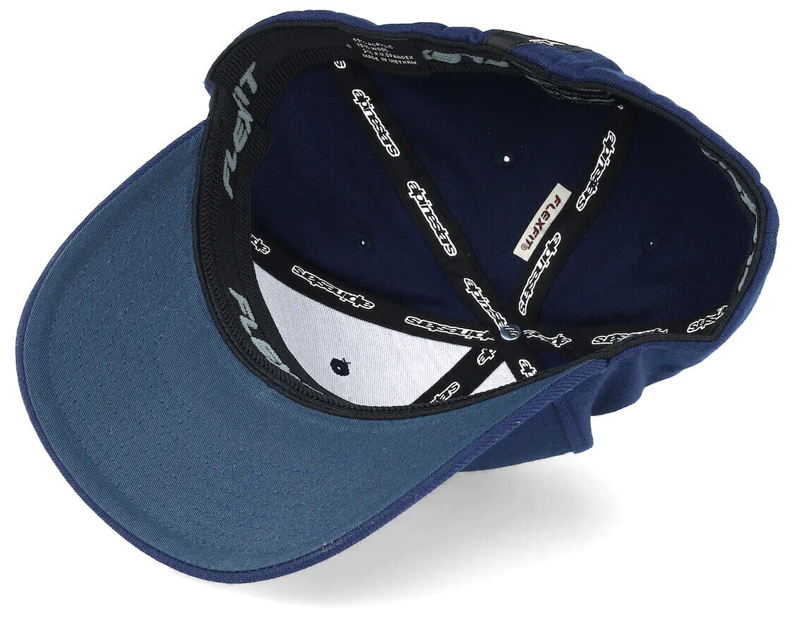 Alpinestar Heritage Blaze Hat Flexifit Navy/Grey Baseball Cap - 1019-81112