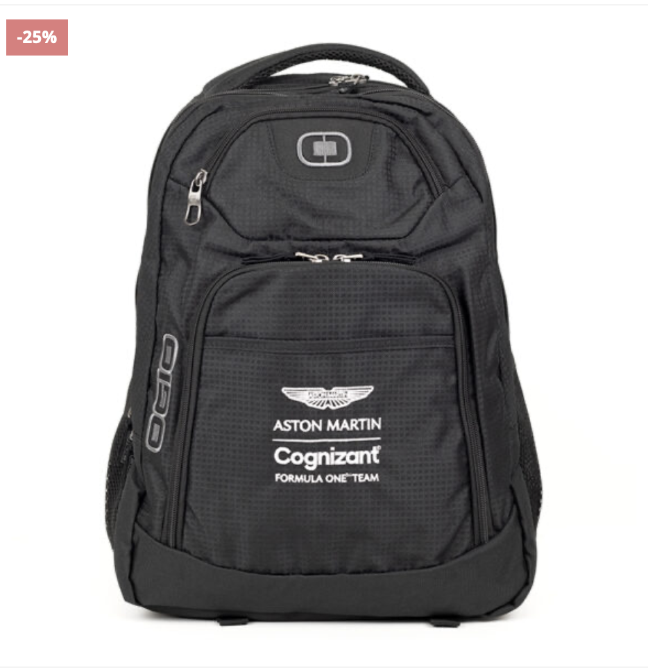 Official Aston Martin Racing F1 Team Ogio Back Pack - 59221750G