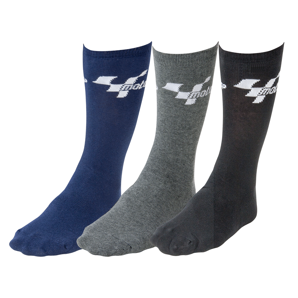 New Official MotoGP Everyday Socks - 3 Pack