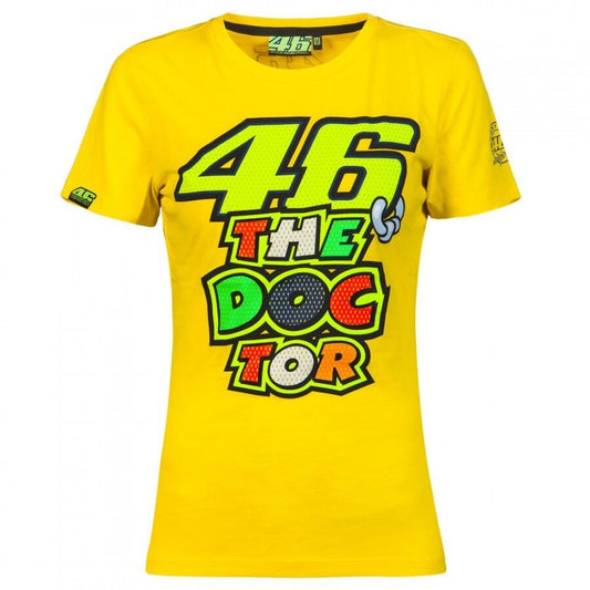 Official Valentino Rossi VR46 Woman's Doctor T-Shirt - Vrwts 205501