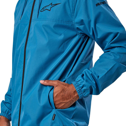 Alpinestar Treq Blue Windbreaker Light Jacket - 1232 11020