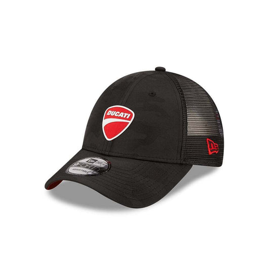 Official Ducati Corse Logo Tonal Camo Mesh 9Forty Adjustable Cap - 60284553