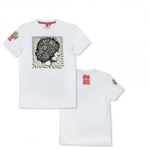 Official Marco Simoncelli Super Sic 58 T Shirt - 13 35016