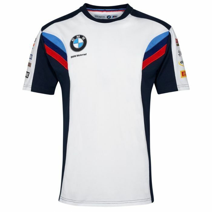 Official BMW Mottorad WSBK All Of Print T Shirt - 19BMW-Sbk-Aopt-White