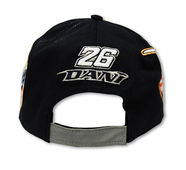 Official Dani Pedrosa 26 Navy/Orange Baseball - Cap - 761 02