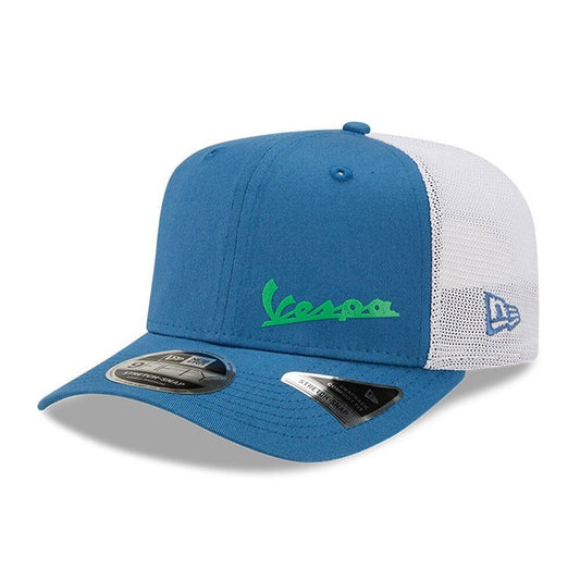 Official New Era Vespa 9Fifty Blue & White Baseball Cap - 60221454