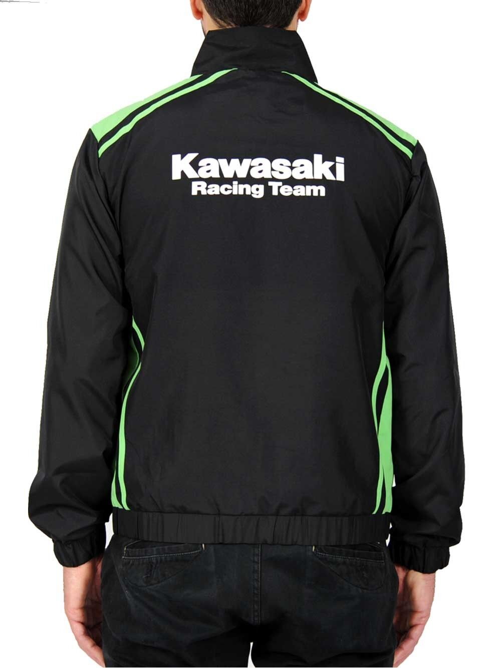 New Official Kawasaki Racing Rain Jacket . 15 61514