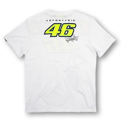 New Official Valentino Rossi VR46 White The Doctor T'Shirt - Vrmts 152206
