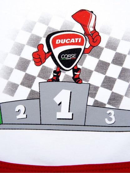 Official Ducati Mascot Baby Bib - 17 86002