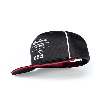 Official Alfa Romeo Racing Orlen Flat Brimteam Baseball Cap - U900271413B10