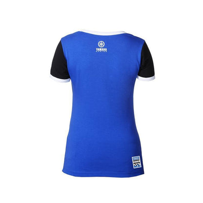 New Official Yamaha Racing Womans T Shirt - 15 37014