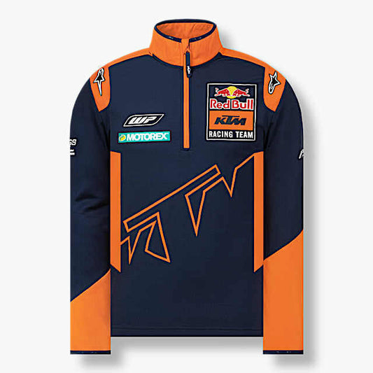 Official Red Bull KTM Racing Half Zip Team Sweater - KTM22004