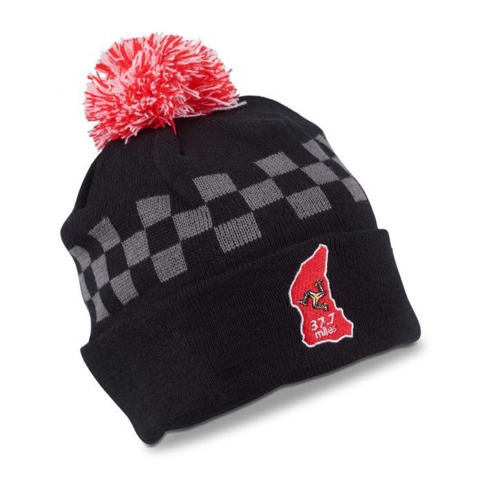 Isle Of Man Road Races Chequered Beanie - Clinton