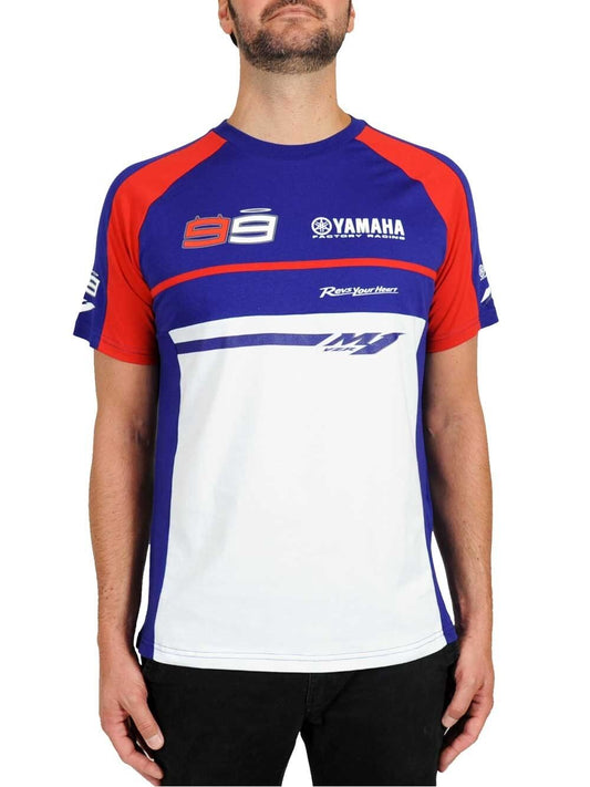 New Official Jorge Lorenzo Dual Yamaha T-Shirt - 15 37001