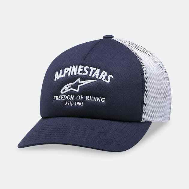 Alpinestar Lockdown Truckers Blue Baseball Cap - 1210 81090