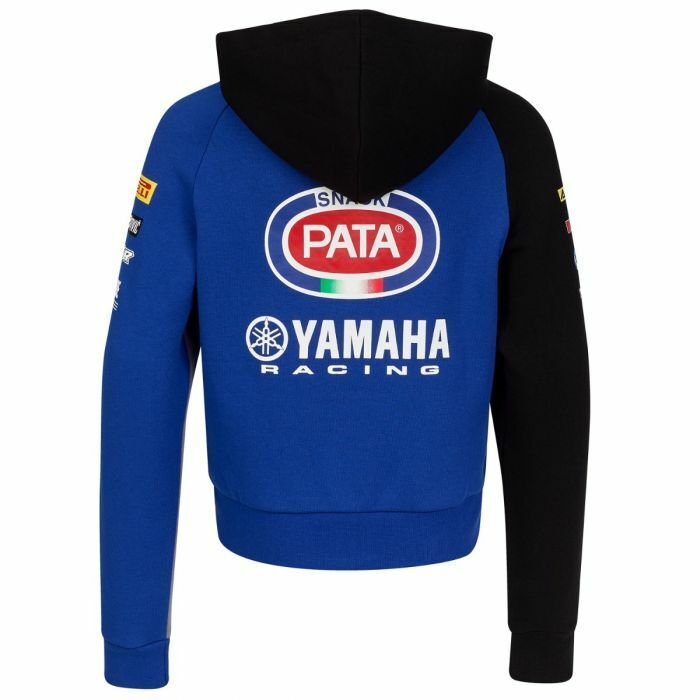Official Pata Yamaha WSBK Racing Kids Hoodie - 19YamWSBK-Kh