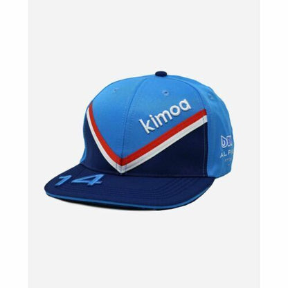 Official Alpine F1 New Era Alonso French Flat Peak Baseball Cap -