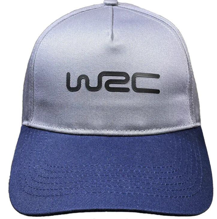 Official World Rally Championship Wrc Grey & Navy Baseball Cap - Wrc/Cap2