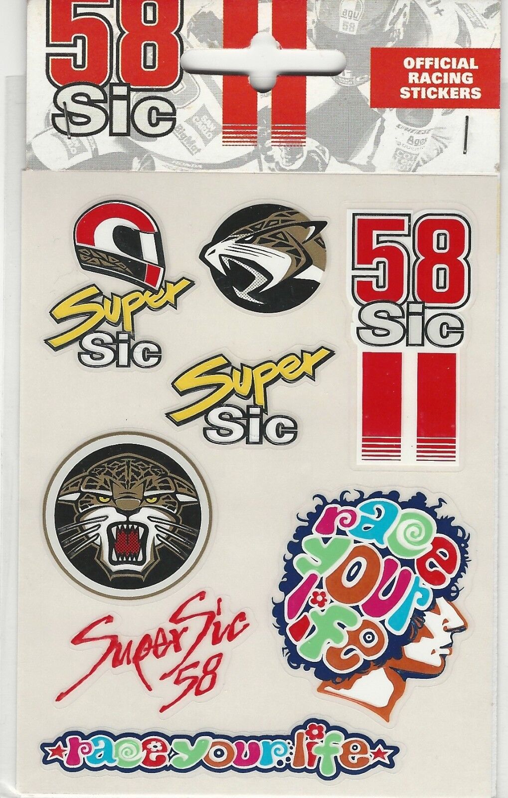 Official Supersic Small Sticker Set - 13 55014