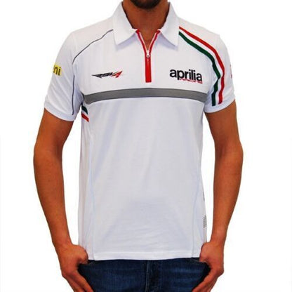 Official Aprilia Team White Polo