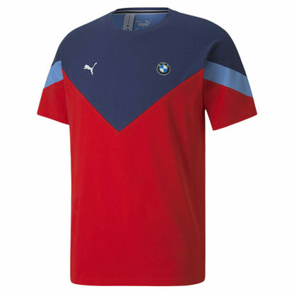 BMW Msport Puma Mcs Red/Blue T Shirt - 597998 04