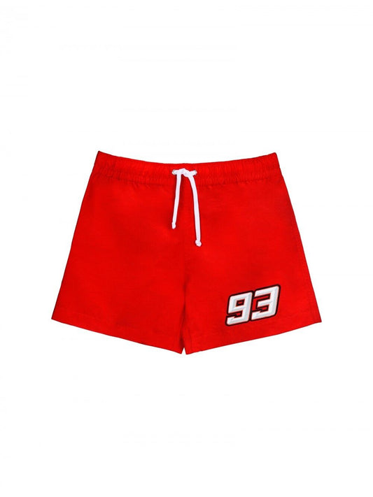 New Official Marc Marquez 93 Kids Beach Shorts - 18 123003