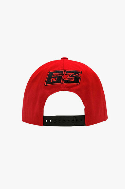 Official Ducati Francesco Bagnaia Baseball Cap - Dbmca 415907