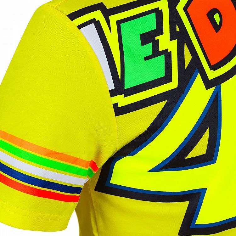 VR46 Official Valentino Rossi The Doctor Yellow T'shirt - Vrmts 305201