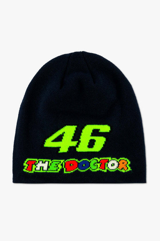 Official Valentino Rossi VR46 Kids The Doctor Blue Beanie - Vrkbe 435302