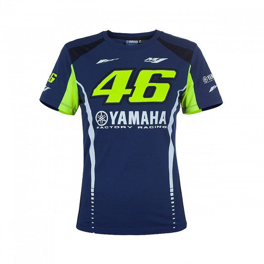 Official Valentino Rossi VR46 Dual Yamaha Womans T'shirt - Ydwts 272309