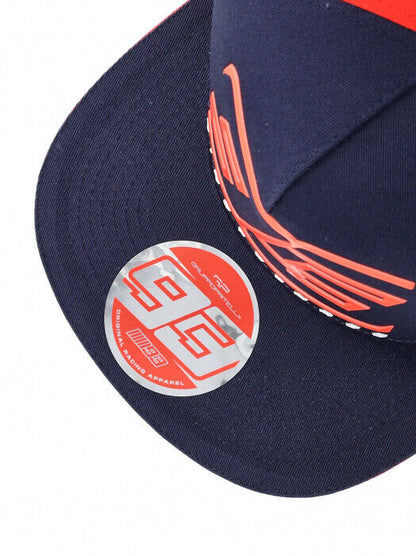 Marc Marquez Official Ninetythree Flat Peak Baseball Cap - 23 43004