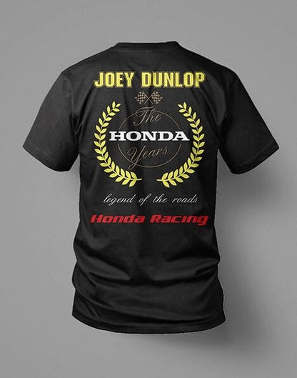 Official Joey Dunlop Honda Years T'shirt.