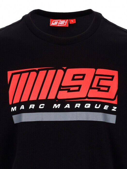 Marc Marquez Mm93 Black T-Shirt - 22 33004