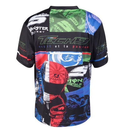 2018 Official Tech 3 Yamaha Zarco All Over Printed Team T Shirt