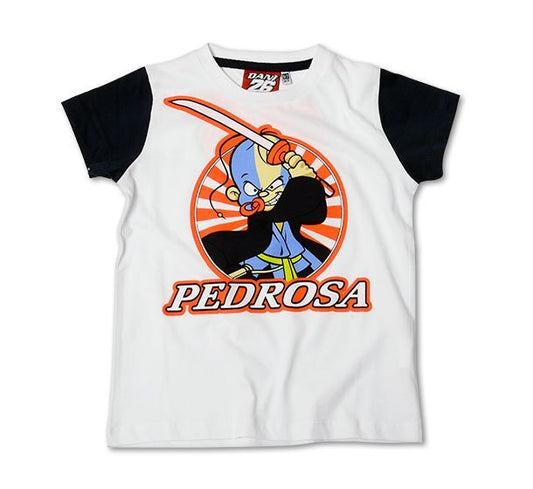 New Official Dani Pedrosa White Kids T'Shirt