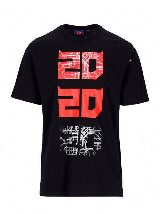 Fabio Quartararo Official Black 20 20 T Shirt - 22 33802