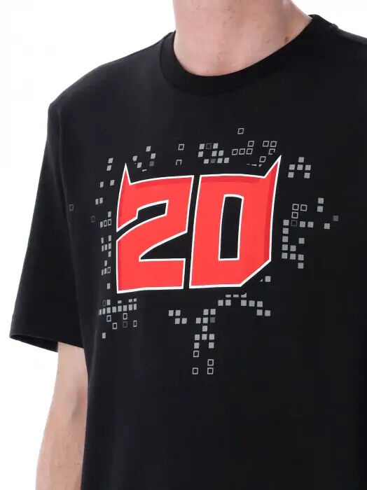 Fabio Quartararo Official "20" Black T Shirt 23 33801