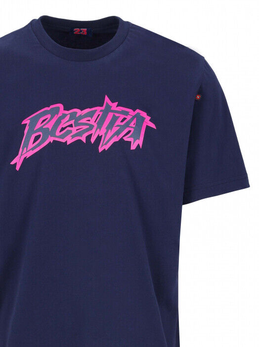 Official Enea Bastianini Blue Bestia T Shirt - 22 32602