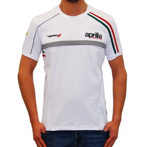 Official Aprilia Racing Team White T-Shirt -