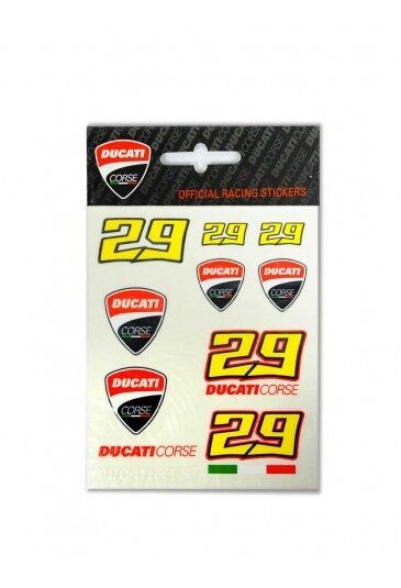 Official Andrea Ianonne 29 Ducati Sticker Set - 1356011
