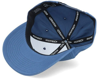 Alpinestar Ageless Popper Blue Baseball Cap - 1210 81030